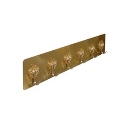 Móc Treo Dán Tường Treo Quần Áo, treo đồ 6 móc siêu dính chịu lực cho nhà tắm, nhà bếp tiện dụng 7