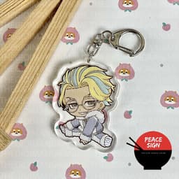 (mua 1 tặng 1) Móc khóa in hình TOKYO REVENGERS ver ĐỒ LÔNG Kịch trường của Takemichi anime chibi mica dễ thương 4