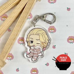 (mua 1 tặng 1) Móc khóa in hình TOKYO REVENGERS ver ĐỒ LÔNG Kịch trường của Takemichi anime chibi mica dễ thương 9