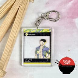 (Mua 1 tặng 1) Móc khóa mica JUJUTSU KAISEN ver Suguru GETO X Satoru GOJO hình in 2 mặt 4