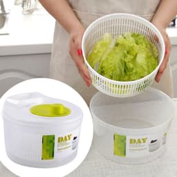 Rổ quay rau chính hãng giúp ráo rau ngay lập tức, giữ thực phẩm tươi lâu hơn. 6