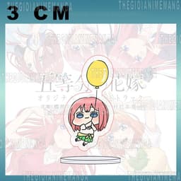 (3CM) Mô hình standee NHÀ CÓ NĂM NÀNG DÂU ver BÓNG BAY Gotoubun No Hanayome nhiều mẫu chibi arcylic anime tiện lợi 4