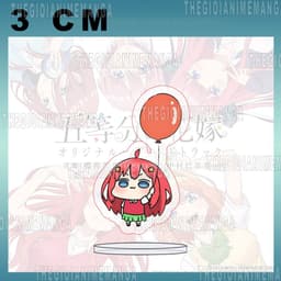 (3CM) Mô hình standee NHÀ CÓ NĂM NÀNG DÂU ver BÓNG BAY Gotoubun No Hanayome nhiều mẫu chibi arcylic anime tiện lợi 6