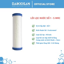 Combo 3 lõi lọc thô Daikiosan- Đại Việt PP-CTO-OCB gáo dừa loại tốt [Hỏa tốc 30 phút HCM] 2