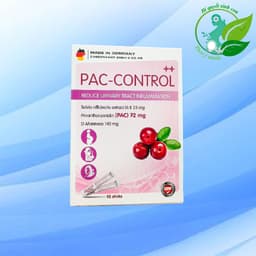 Pac- Control: Kiểm Soát Viêm Đường Tiết Niệu- Bàng Quang Thực Phẩm Bảo Vệ Sức Khoẻ 1