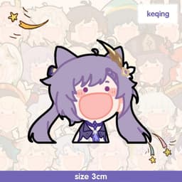 (mua 1 tặng 1) (3CM) Mô hình nhân vật GENSHIN IMPACT ver HÉT game anime chibi standee mica acrylic 2