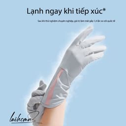 "Găng tay chống nắng UPF50+ mỏng nhẹ, thoáng khí, chống tia UVA UVB, hoàn hảo cho lái xe." 6