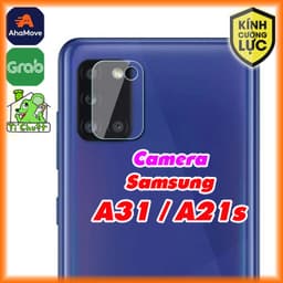 [Ảnh Thật] Kính CL Chống Trầy Camera Samsung A31 A21s Cường Lực Dẻo 1