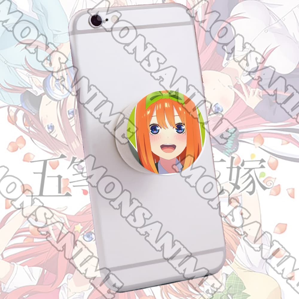 Giá đỡ điện thoại NHÀ CÓ NĂM NÀNG DÂU ver FACE pop socket in hình game anime chibi tiện lợi xinh xắn