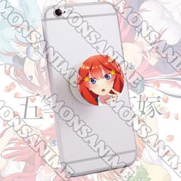 Giá đỡ điện thoại NHÀ CÓ NĂM NÀNG DÂU ver FACE pop socket in hình game anime chibi tiện lợi xinh xắn 4