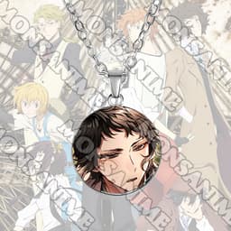 Vòng cổ in hình BUNGOU STRAY DOGS ver MẶT LẠNH Văn hào lưu lạc xinh xắn quà tặng độc đáo 1