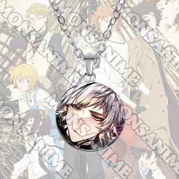 Vòng cổ in hình BUNGOU STRAY DOGS ver MẶT LẠNH Văn hào lưu lạc xinh xắn quà tặng độc đáo 2