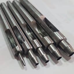 Cây đục lỗ tròn thủ công cao cấp (1mm tới 10mm) Loại gắn lưỡi đục vào Đục lỗ dây nịt, đồ da, giấy, ni lông.... 6