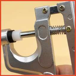 Kìm bấm nút áo mưa nút nhựa Size T3 T5 T8 Bấm lên vải được 2