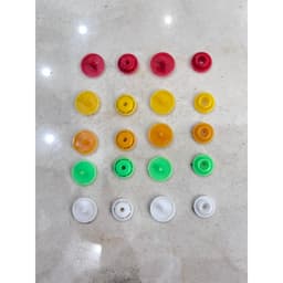 Kìm bấm nút áo mưa nút nhựa Size T3 T5 T8 Bấm lên vải được 6