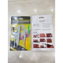 Kìm bấm nút áo mưa nút nhựa Size T3 T5 T8 Bấm lên vải được 8