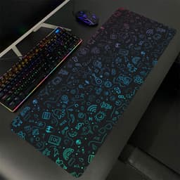 Lót chuột CỠ LỚN 100 mẫu kích thước 80x30cm pad chuột cao su gaming cỡ lớn speed bo viền chắc chắn 7