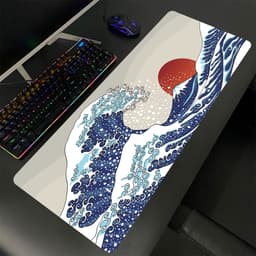 Lót chuột CỠ LỚN 100 mẫu kích thước 80x30cm pad chuột cao su gaming cỡ lớn speed bo viền chắc chắn 8
