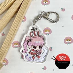 (Mua 1 tặng 1) Móc khóa ONE PIECE ĐẢO HẢI TẶC ver HOẠT ĐỘNG in hình anime chibi mica trong acrylic dễ thương 9