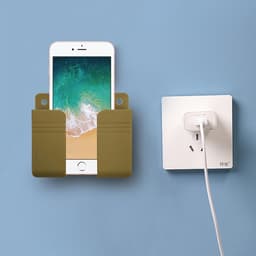 Giá dán tường để remote,giá đỡ sạc điện thoại 8