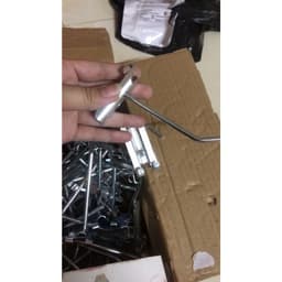 Combo 10 Móc treo ốp lưng, phụ kiện điện thoại, móc cài lưới sắt chất liệu mạ kẽm, tay cài lưới sắt 9