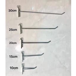 Combo 10 Móc treo ốp lưng, phụ kiện điện thoại, móc cài lưới sắt chất liệu mạ kẽm, tay cài lưới sắt 7