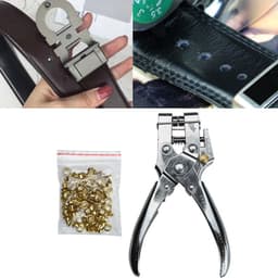 Kìm bấm khoen 4.5mm + bấm lỗ 5mm Dùng cho giấy,da,bạt (không bấm lỗ lên vải) KHÔNG XÀI LONG ĐỀN 5