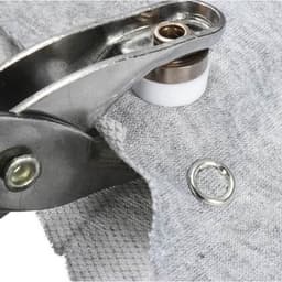 Kìm bấm cúc áo (nút vành / nút 5 chấu / nút áo em bé) Size 9mm Bấm lên vải được 8
