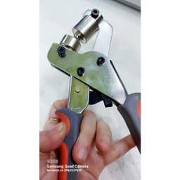 Kìm bấm khoen mắt cáo Size 10mm (dùng cho khoen 10ly bằng nhôm,sắt,thau mỏng) Chuyên bấm bạt hiflex, túi giấy 3