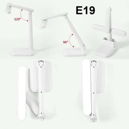 Đèn học để bàn TLDL EBL cao cấp có loại Tích điện Đèn bàn LED đọc sách Làm việc bảo vệ mắt sạc pin Không dây chân USB 4
