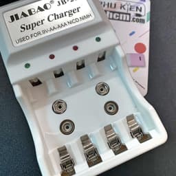 Bộ Sạc Pin Tiểu JIABAO JB-268, BL-05 và Bộ Sạc Pin Tiểu MS-5D81H. 26650/18650/16340/14500/21700 3
