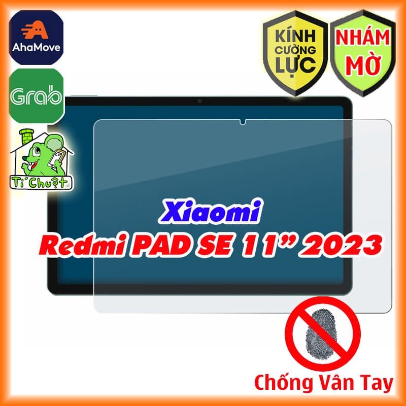 [Nhám Chống Vân Tay] Kính CL MTB Xia0mi REDMI PAD SE 11" 2023 Cường Lực 9H-0.26mm