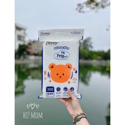 [Bịch 300g] Khăn Khô Đa Năng Himom Bonny Mẫu Mới Mềm Mại, An Toàn Cho Mẹ Và Bé 4