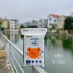 [Bịch 300g] Khăn Khô Đa Năng Himom Bonny Mẫu Mới Mềm Mại, An Toàn Cho Mẹ Và Bé 3