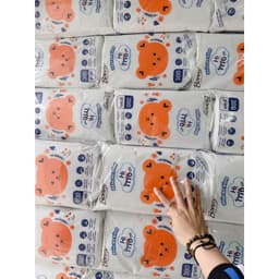 [Bịch 300g] Khăn Khô Đa Năng Himom Bonny Mẫu Mới Mềm Mại, An Toàn Cho Mẹ Và Bé 7
