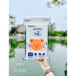 [Bịch 300g] Khăn Khô Đa Năng Himom Bonny Mẫu Mới Mềm Mại, An Toàn Cho Mẹ Và Bé 2