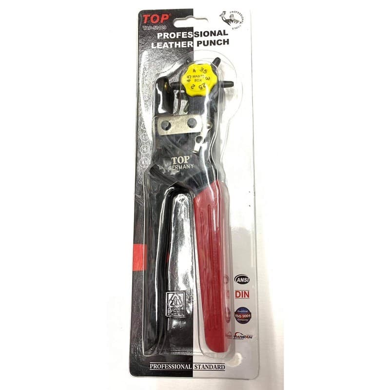 Kềm bấm lỗ 2-2.5-3-3.5-4-4.5mm Kìm chuyên bấm lỗ trên vải, jean, bao nilong, vật liệu da thật Hãng TOP (Kìm xịn bấm vải)