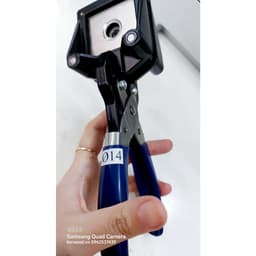 Kìm bấm lỗ 10mm,12mm,14mm,16mm,18mm, 20mm Kềm bấm lỗ tròn size lớn cho bạt xe, túi giấy, bao bì, bìa cứng 1