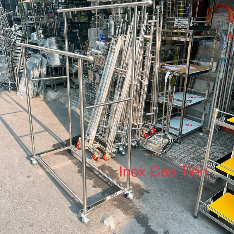 Sào phơi đồ Inox hàng dày - Bảo hành vĩnh viễn
