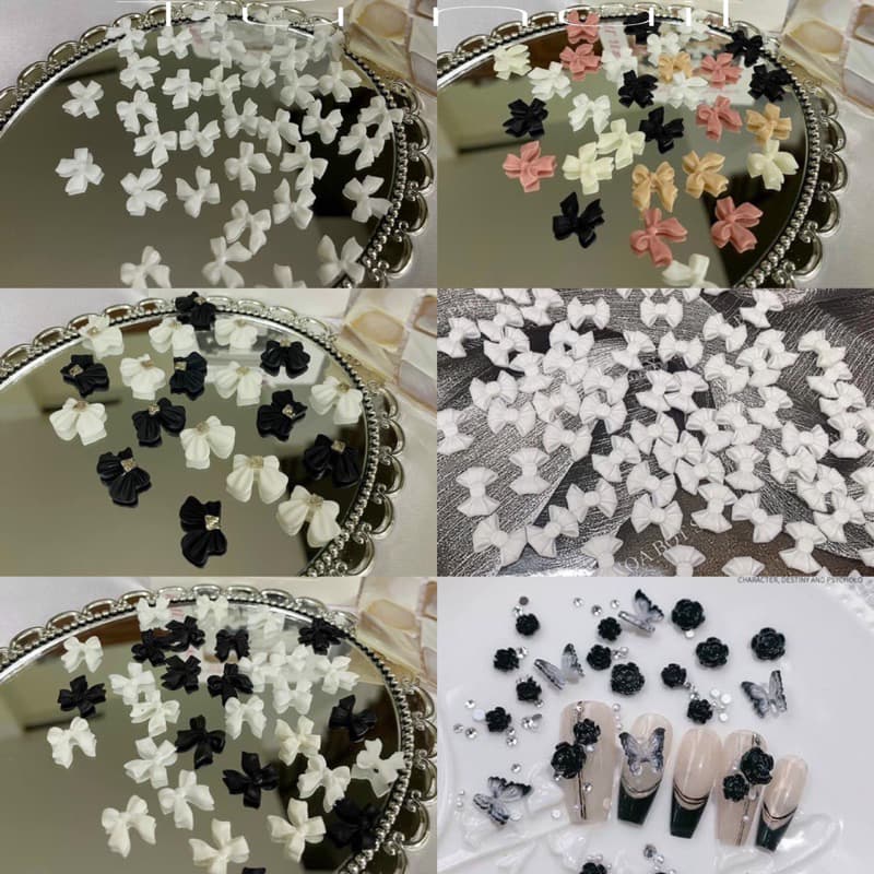 Cham nơ phụ kiện đính móng siêu xinh HOT [ NAILS SUPPLY ]