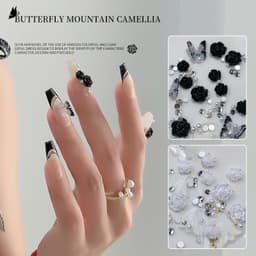 Cham hoa hồng hoa nhí nail trang trí tạo vô số mẫu nail xinh [ NAILS SUPPLY ] 6