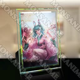 (Kèm ảnh) (M1) Khung kính in hình ARENA OF VALOR Liên Quân quà tặng anime chibi trang trí để bàn 2 size 6