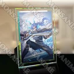 (Kèm ảnh) (M1) Khung kính in hình ARENA OF VALOR Liên Quân quà tặng anime chibi trang trí để bàn 2 size 9