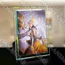 (Kèm ảnh) (M2) Khung kính in hình ARENA OF VALOR Liên Quân quà tặng anime chibi trang trí để bàn 2 size 5