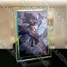 (Kèm ảnh) (M2) Khung kính in hình ARENA OF VALOR Liên Quân quà tặng anime chibi trang trí để bàn 2 size 6
