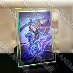 (Kèm ảnh) (M2) Khung kính in hình ARENA OF VALOR Liên Quân quà tặng anime chibi trang trí để bàn 2 size 9