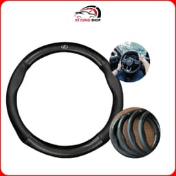 Bọc Da Vô Lăng - Bọc Vô Lăng Cacbon [CAO CẤP] Vừa Cho Xe 4 Chỗ, 7 Chỗ Full Logo Các Hãng Xe 1