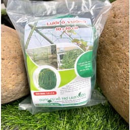Lưới làm giàn leo ô lưới 10x10cm nhiều kích thước lựa chọn lưới bền trên 5 năm ở nhiệt độ ngoài trời 5