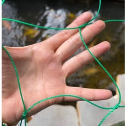 Lưới làm giàn leo ô lưới 10x10cm nhiều kích thước lựa chọn lưới bền trên 5 năm ở nhiệt độ ngoài trời 8