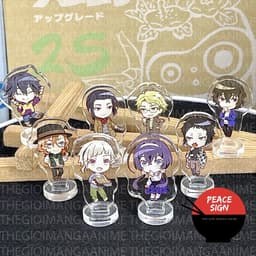 (mua 1 tặng 1) (3CM) Mô hình standee BUNGOU STRAY DOGS ver MÙA THU Văn Hào Lưu Lạc tượng mica anime in hình chibi 1